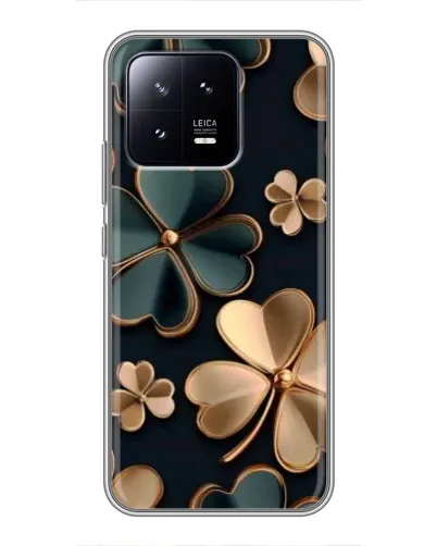 Чохол для Xiaomi 13 з картинкою «Конюшина в золоті»