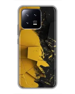 Чохол для Xiaomi 13 з картинкою «Золоті уламки геометрії»