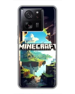 Чохол для Xiaomi 13T з картинкою «Печера Майнкрафт»