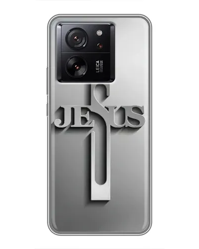 Чехол для Xiaomi 13T с картинкой «Металлический крест Jesus» Чехол для Xiaomi 13T с картинкой «Металлический крест Jesus»