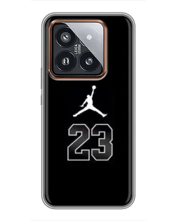 Чехол для Xiaomi 14 Pro с картинкой «Jordan Flight 23» Чехол для Xiaomi 14 Pro с картинкой «Jordan Flight 23»