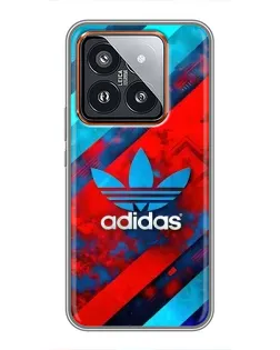 Чехол для Xiaomi 14 Pro с картинкой «Абстракция Adidas» Чехол для Xiaomi 14 Pro с картинкой «Абстракция Adidas»