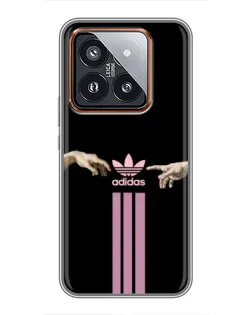 Чехол для Xiaomi 14 Pro с картинкой «Adidas Hands» Чехол для Xiaomi 14 Pro с картинкой «Adidas Hands»