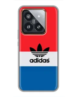 Чехол для Xiaomi 14 Pro с картинкой «Ретро блоки Adidas» Чехол для Xiaomi 14 Pro с картинкой «Ретро блоки Adidas»