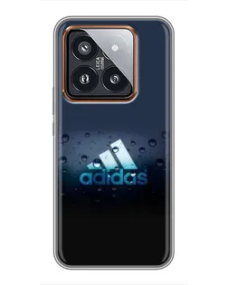 Чехол для Xiaomi 14 Pro с картинкой «Adidas Water Drops» Чехол для Xiaomi 14 Pro с картинкой «Adidas Water Drops»