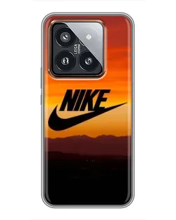 Чохол для Xiaomi 14 Pro з картинкою «Nike — вечірній горизонт»
