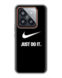 Чохол для Xiaomi 14 Pro з картинкою «Класичний принт Nike»