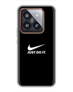 Чохол для Xiaomi 14 Pro з картинкою «Мінімалізм від Nike»