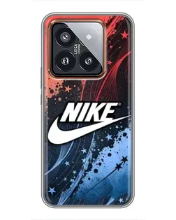 Чохол для Xiaomi 14 Pro з картинкою «Градієнтний принт Найк»