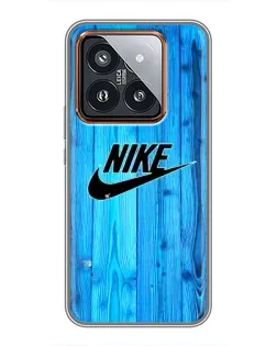 Чохол для Xiaomi 14 Pro з картинкою «Блакитне дерево Nike»