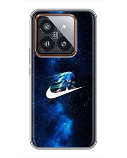 Чохол для Xiaomi 14 Pro з картинкою «Зірковий шлях Nike»