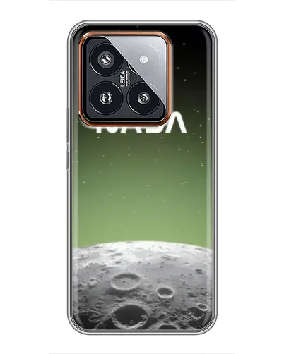 Чохол для Xiaomi 14 Pro з картинкою «NASA — місячний градієнт» Чохол для Xiaomi 14 Pro з картинкою «NASA — місячний градієнт»