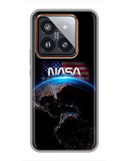 Чохол для Xiaomi 14 Pro з картинкою «Земля з космосу NASA» Чохол для Xiaomi 14 Pro з картинкою «Земля з космосу NASA»