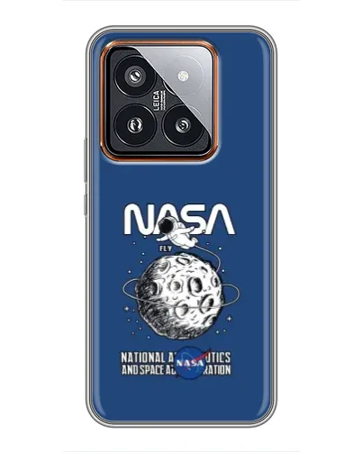 Чохол для Xiaomi 14 Pro з картинкою «NASA — місячна місія» Чохол для Xiaomi 14 Pro з картинкою «NASA — місячна місія»
