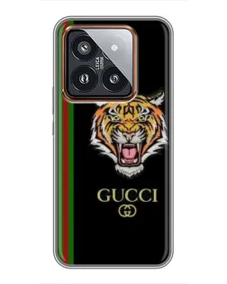Чохол для Xiaomi 14 Pro з картинкою «Тигр Gucci»