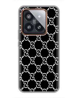 Чохол для Xiaomi 14 Pro з картинкою «Gucci — сітчастий паттерн»