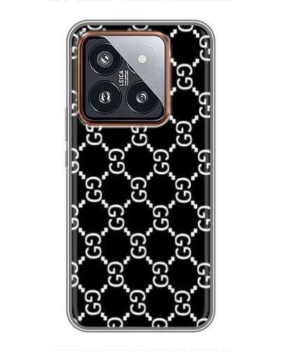 Чохол для Xiaomi 14 Pro з картинкою «Gucci — сітчастий паттерн» Чохол для Xiaomi 14 Pro з картинкою «Gucci — сітчастий паттерн»