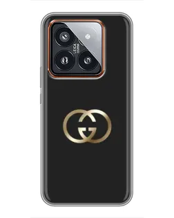 Чохол для Xiaomi 14 Pro з картинкою «Мінімалізм Gucci»