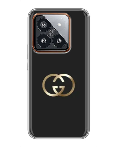 Чохол для Xiaomi 14 Pro з картинкою «Мінімалізм Gucci» Чохол для Xiaomi 14 Pro з картинкою «Мінімалізм Gucci»