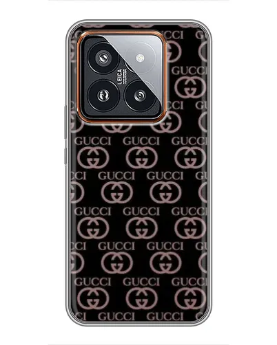 Чохол для Xiaomi 14 Pro з картинкою «Класична монограма Gucci» Чохол для Xiaomi 14 Pro з картинкою «Класична монограма Gucci»