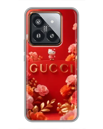 Чохол для Xiaomi 14 Pro з картинкою «Gucci — золотий сад» Чохол для Xiaomi 14 Pro з картинкою «Gucci — золотий сад»