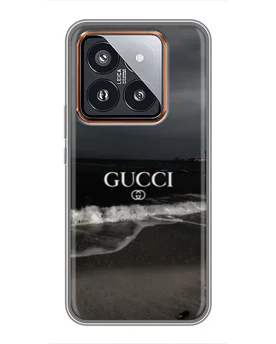 Чохол для Xiaomi 14 Pro з картинкою «Gucci — морський прибій» Чохол для Xiaomi 14 Pro з картинкою «Gucci — морський прибій»
