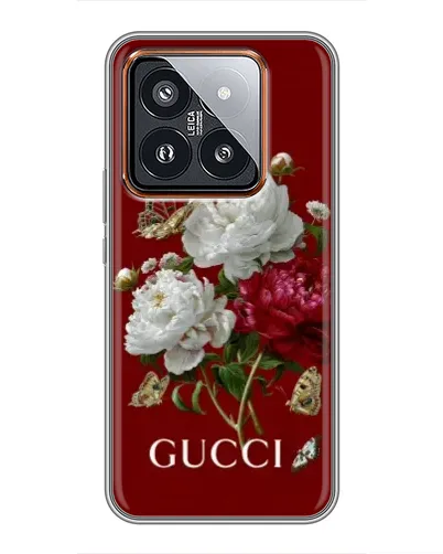 Чохол для Xiaomi 14 Pro з картинкою «Gucci — сад» Чохол для Xiaomi 14 Pro з картинкою «Gucci — сад»