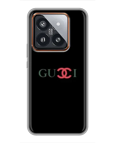 Чохол для Xiaomi 14 Pro з картинкою «Gucci — червоний градієнт» Чохол для Xiaomi 14 Pro з картинкою «Gucci — червоний градієнт»