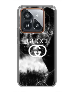 Чохол для Xiaomi 14 Pro з картинкою «Gucci — дика природа»