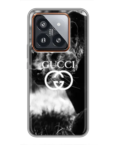 Чехол для Xiaomi 14 Pro с картинкой «Gucci — дикая природа» Чехол для Xiaomi 14 Pro с картинкой «Gucci — дикая природа»