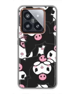 Чехол для Xiaomi 14 Pro с картинкой «Паттерн голов Куроми» Чехол для Xiaomi 14 Pro с картинкой «Паттерн голов Куроми»