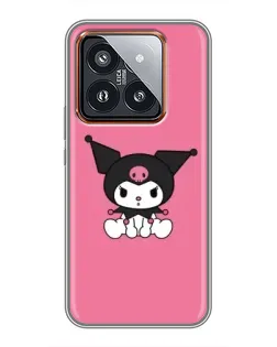 Чехол для Xiaomi 14 Pro с картинкой «Хмурая Kuromi» Чехол для Xiaomi 14 Pro с картинкой «Хмурая Kuromi»