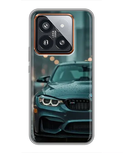 Чехол для Xiaomi 14 Pro с картинкой «BMW в огнях города» Чехол для Xiaomi 14 Pro с картинкой «BMW в огнях города»
