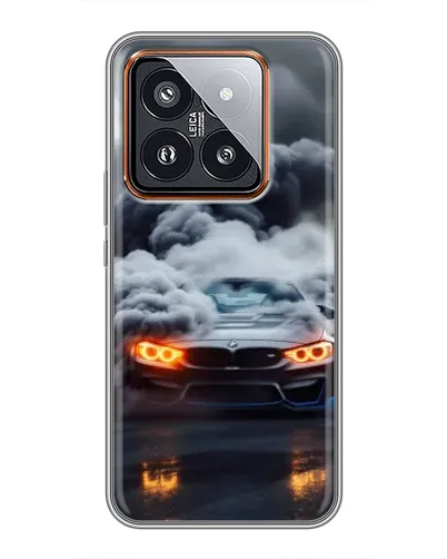 Чехол для Xiaomi 14 Pro с картинкой «BMW в дыму» Чехол для Xiaomi 14 Pro с картинкой «BMW в дыму»