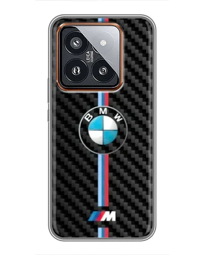 Чехол для Xiaomi 14 Pro с картинкой «Эмблема BMW и карбон» Чехол для Xiaomi 14 Pro с картинкой «Эмблема BMW и карбон»