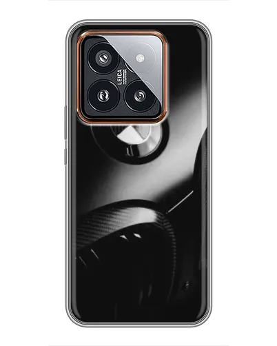 Чехол для Xiaomi 14 Pro с картинкой «Эмблема BMW — макро» Чехол для Xiaomi 14 Pro с картинкой «Эмблема BMW — макро»