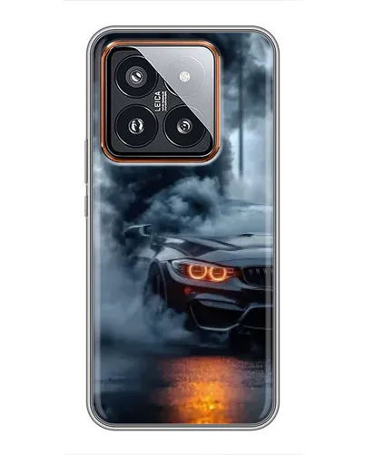 Чехол для Xiaomi 14 Pro с картинкой «BMW M-Power — абстракция» Чехол для Xiaomi 14 Pro с картинкой «BMW M-Power — абстракция»