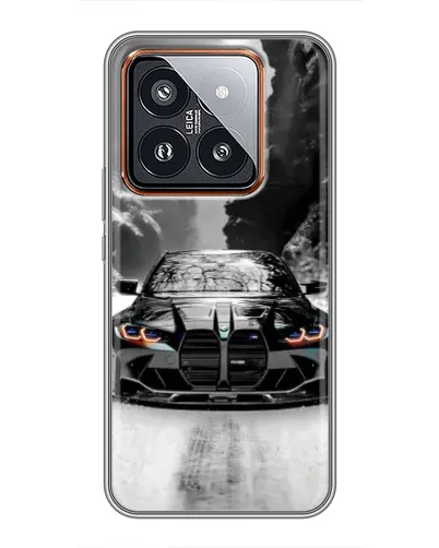 Чехол для Xiaomi 14 Pro с картинкой «BMW — акварельный дрифт» Чехол для Xiaomi 14 Pro с картинкой «BMW — акварельный дрифт»