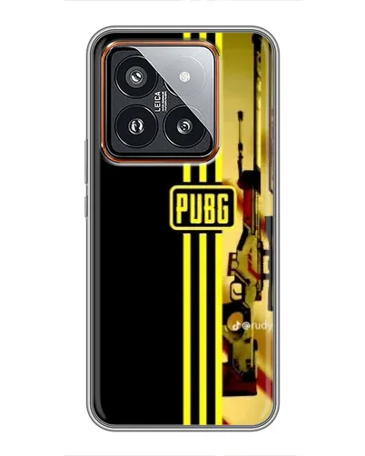 Чехол для Xiaomi 14 Pro с картинкой «PUBG — камуфляжный шлем» Чехол для Xiaomi 14 Pro с картинкой «PUBG — камуфляжный шлем»