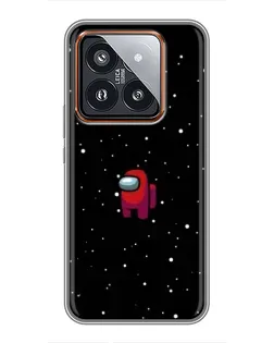 Чехол для Xiaomi 14 Pro с картинкой «Красный Among Us» Чехол для Xiaomi 14 Pro с картинкой «Красный Among Us»