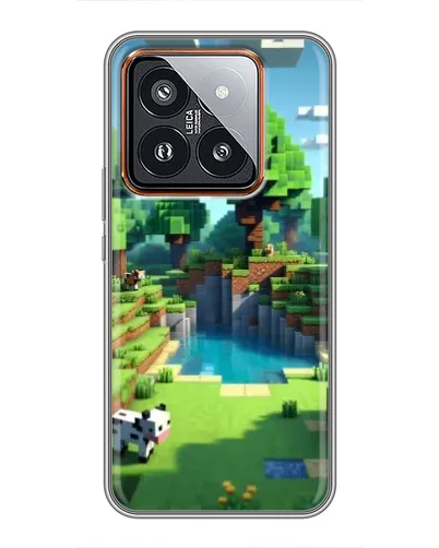 Чехол для Xiaomi 14 Pro с картинкой «Minecraft летний день» Чехол для Xiaomi 14 Pro с картинкой «Minecraft летний день»