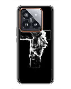 Чехол для Xiaomi 14 Pro с картинкой «Сияющий крест Jesus» Чехол для Xiaomi 14 Pro с картинкой «Сияющий крест Jesus»