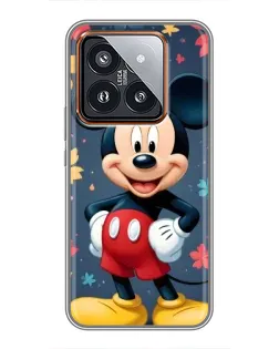 Чехол для Xiaomi 14 Pro с картинкой «Осенний Mickey Mouse» Чехол для Xiaomi 14 Pro с картинкой «Осенний Mickey Mouse»