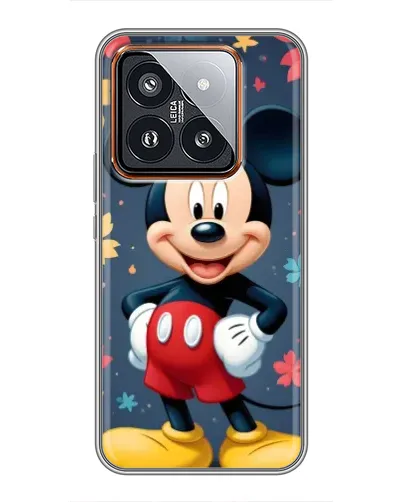 Чехол для Xiaomi 14 Pro с картинкой «Осенний Mickey Mouse»