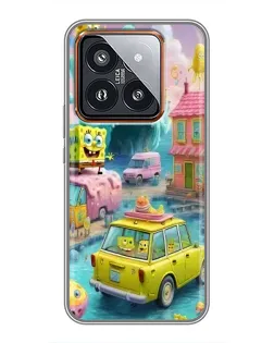 Чехол для Xiaomi 14 Pro с картинкой «Монстр-трак приключения» Чехол для Xiaomi 14 Pro с картинкой «Монстр-трак приключения»