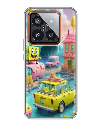 Чехол для Xiaomi 14 Pro с картинкой «Монстр-трак приключения»