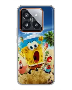 Чехол для Xiaomi 14 Pro с картинкой «Развлечения на пляже» Чехол для Xiaomi 14 Pro с картинкой «Развлечения на пляже»