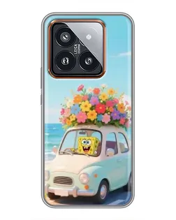Чехол для Xiaomi 14 Pro с картинкой «Автомобильное путешествие» Чехол для Xiaomi 14 Pro с картинкой «Автомобильное путешествие»