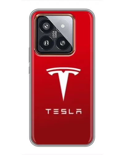 Чехол для Xiaomi 14 Pro с картинкой «Tesla Red Classic» Чехол для Xiaomi 14 Pro с картинкой «Tesla Red Classic»
