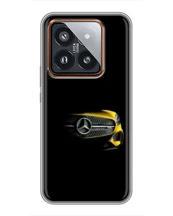 Чехол для Xiaomi 14 Pro с картинкой «Mercedes — ретро стиль» Чехол для Xiaomi 14 Pro с картинкой «Mercedes — ретро стиль»